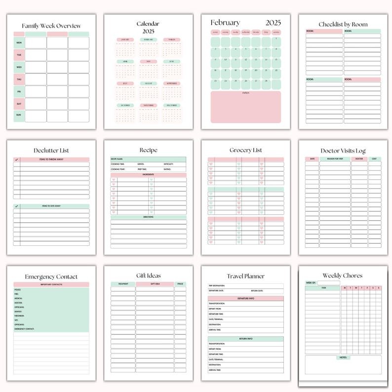 mom daily planner