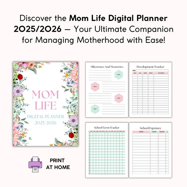 mom planner made by mom